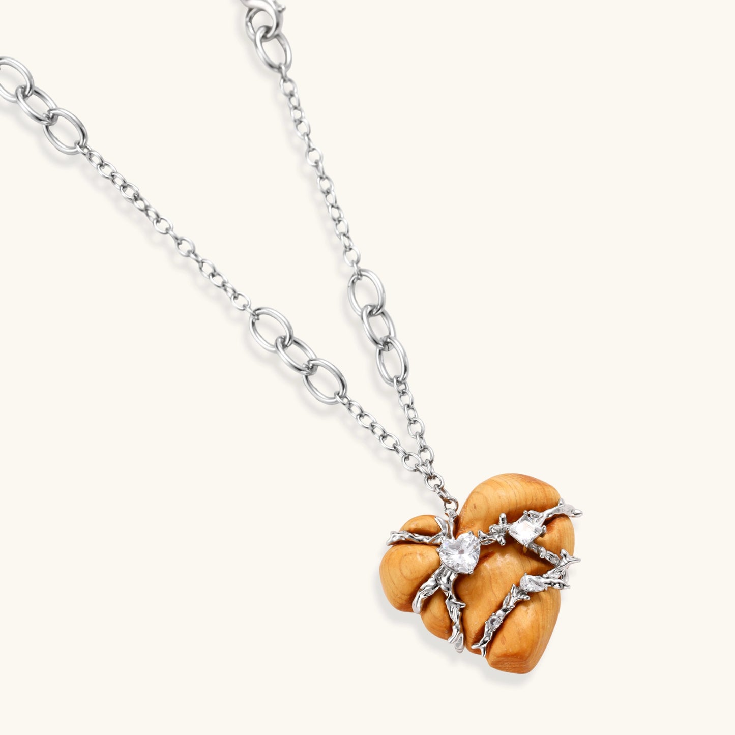 Heartwood Embrace Necklace by Joshua Tree Gift Store