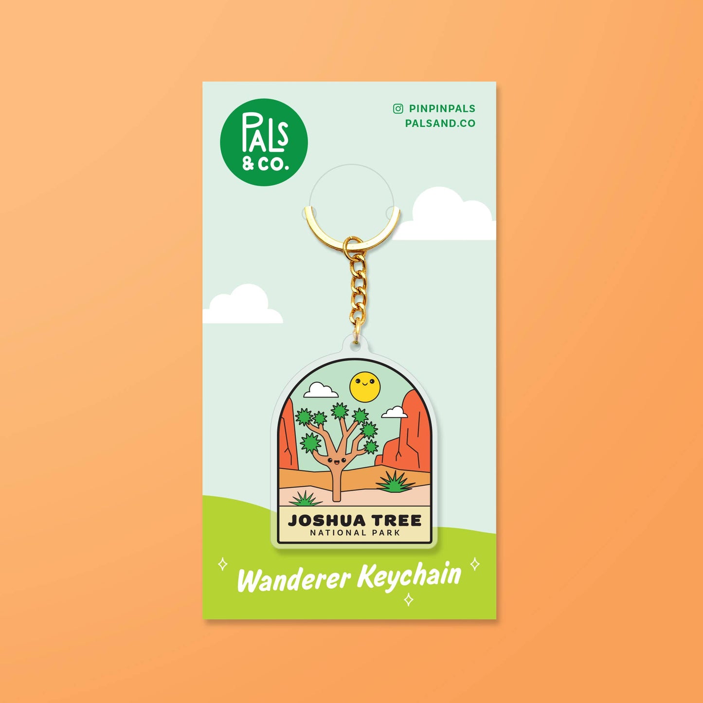 Joshua Tree National Park Acrylic Keychain