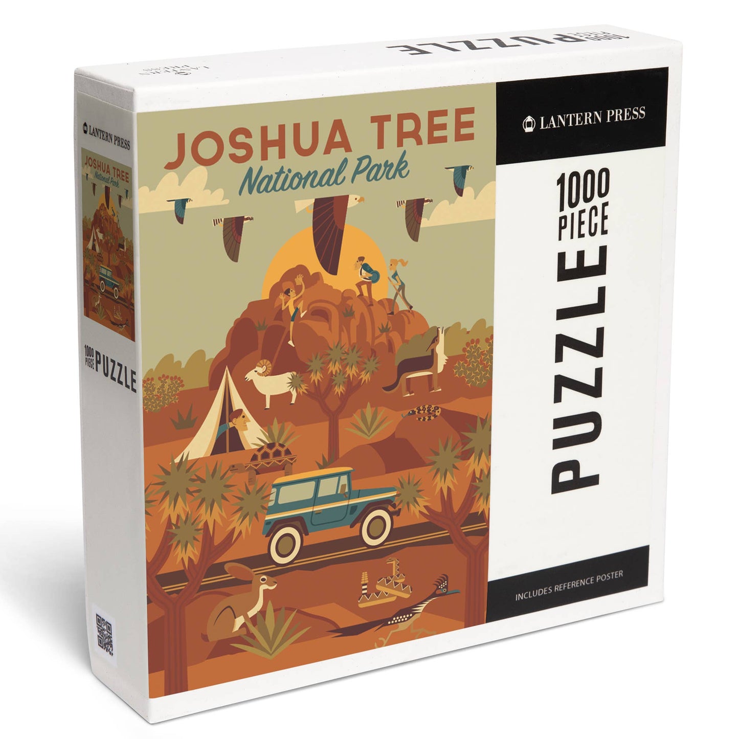 Joshua Tree CA Geometric 1000 Piece Puzzle