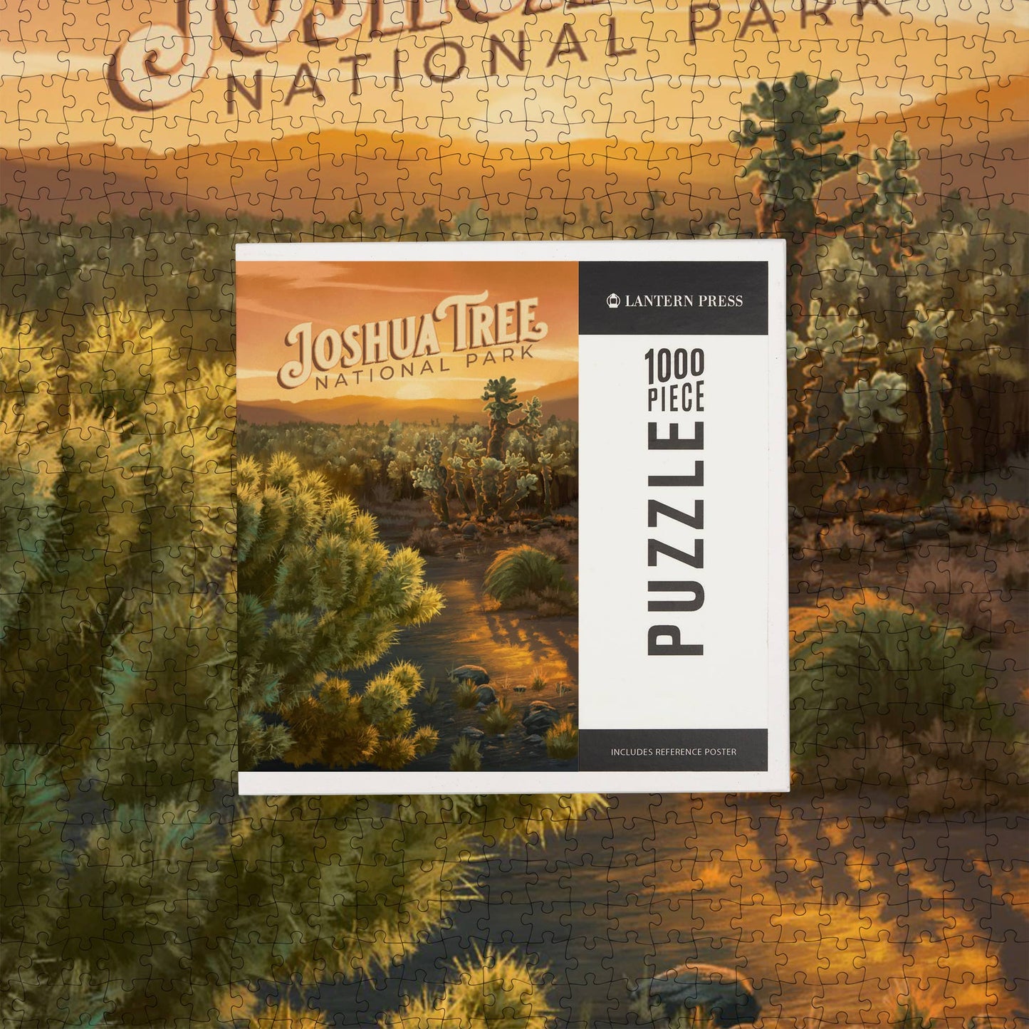 Joshua Tree National Park Cholla 1000 Piece Puzzle