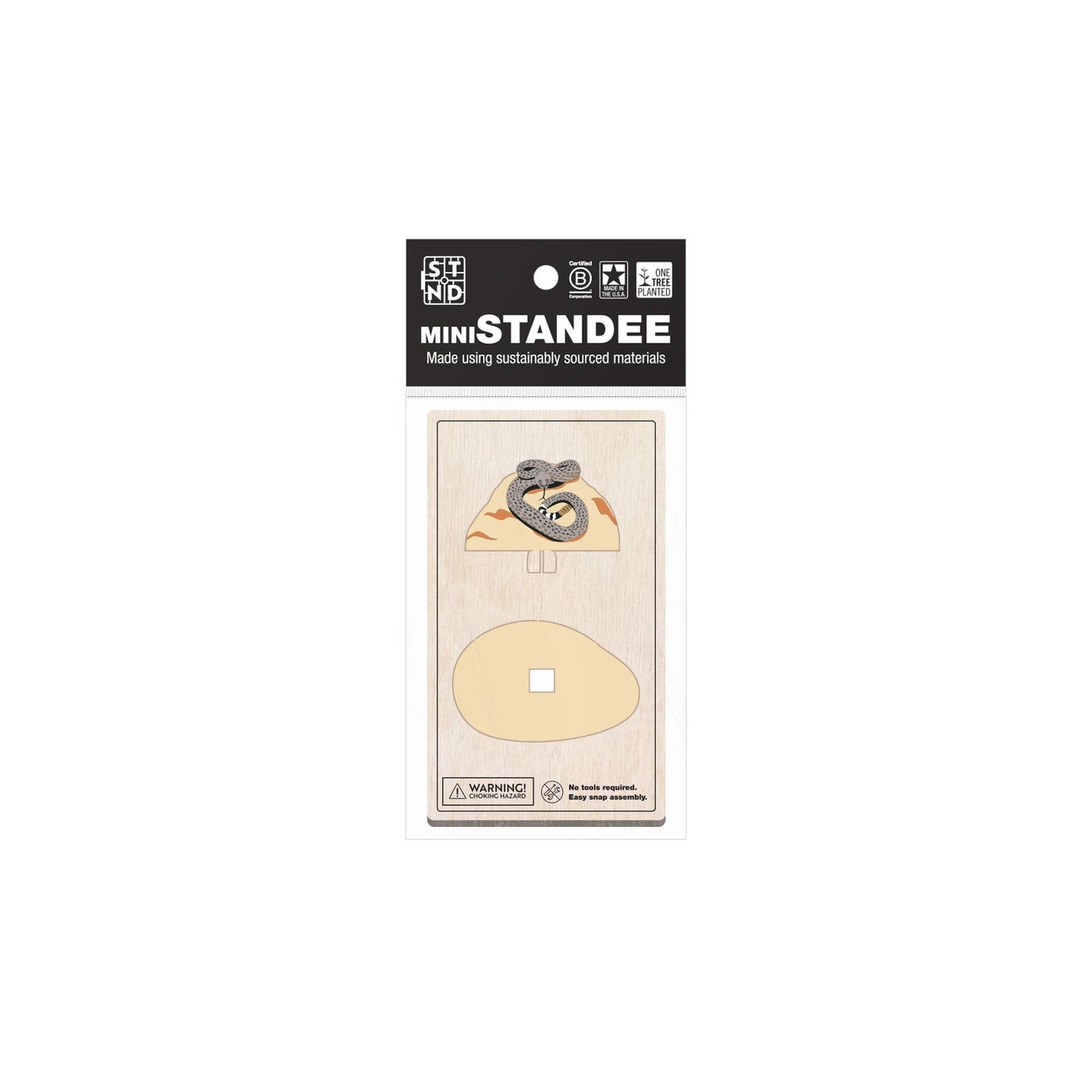 Rattle Snake 3D Wood Puzzle Diorama