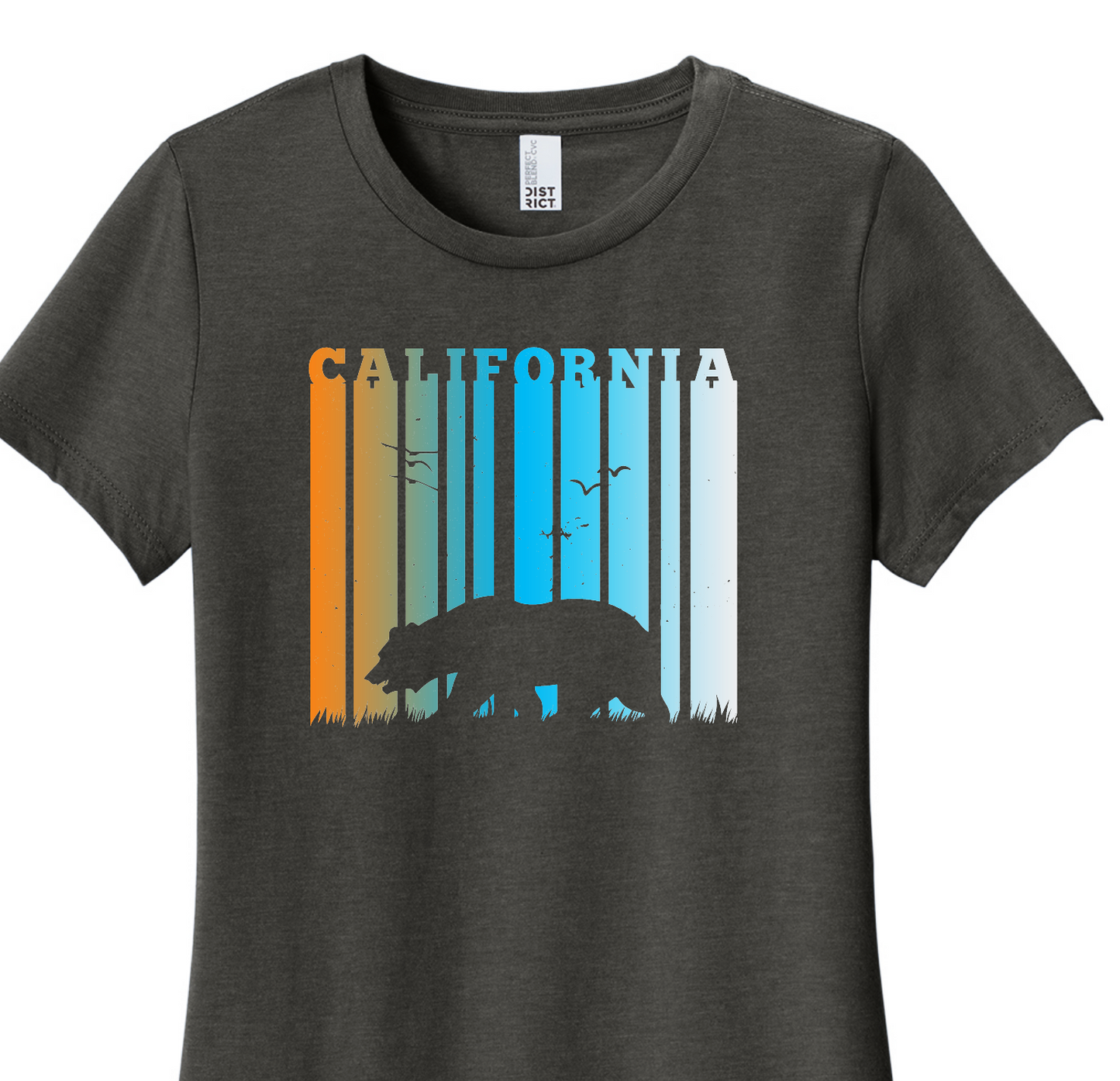 California Paint Bear Women's Shirt