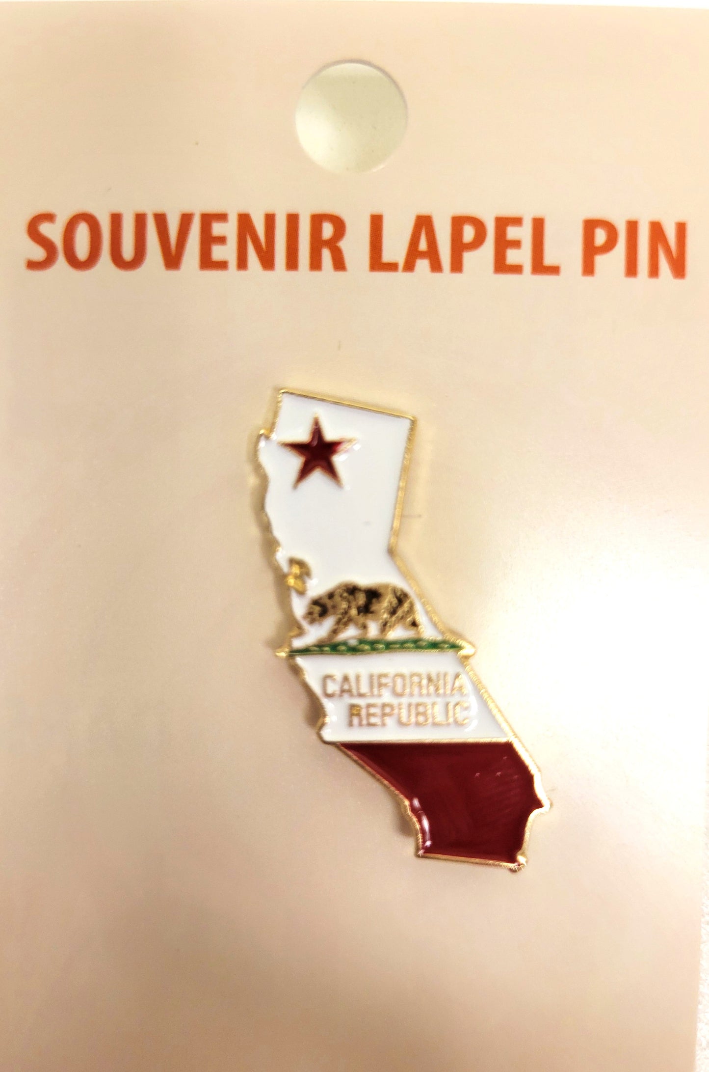 California Republic Lapel Pin