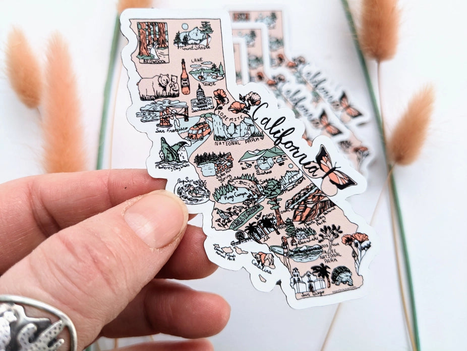 California Souvenir Magnet