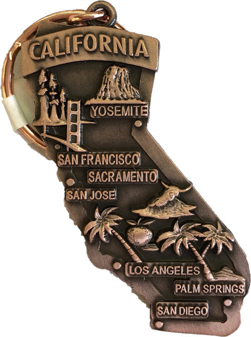 California Bronze Keychain
