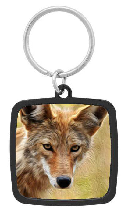 Coyote Keychain