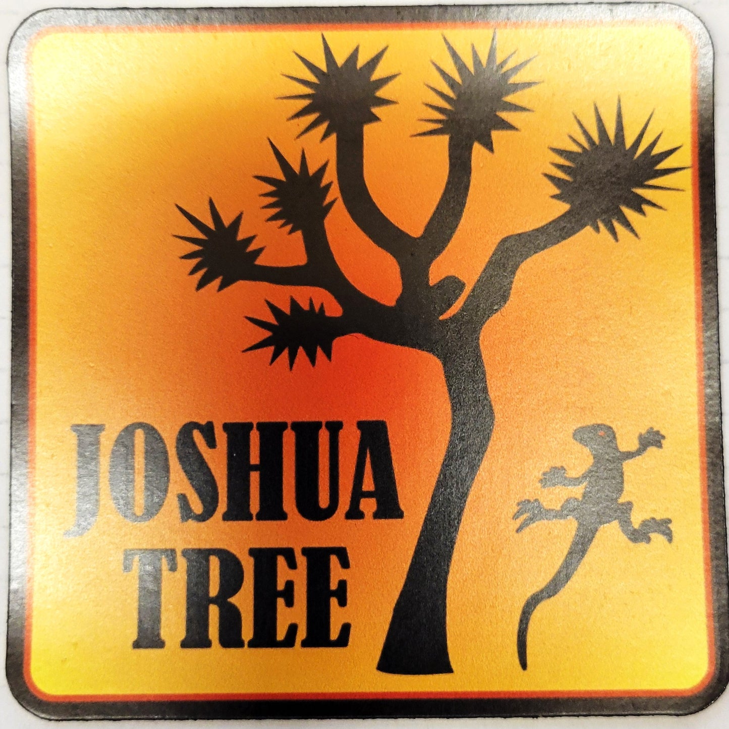 Joshua Tree Yellow Lizard Magnet