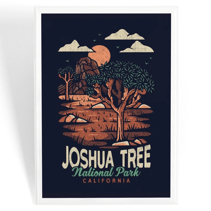 Joshua Tree National Park Vector Magnet