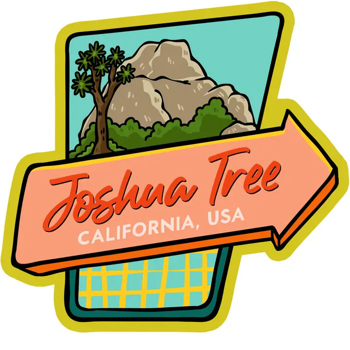 Joshua Tree Waterproof Stickers