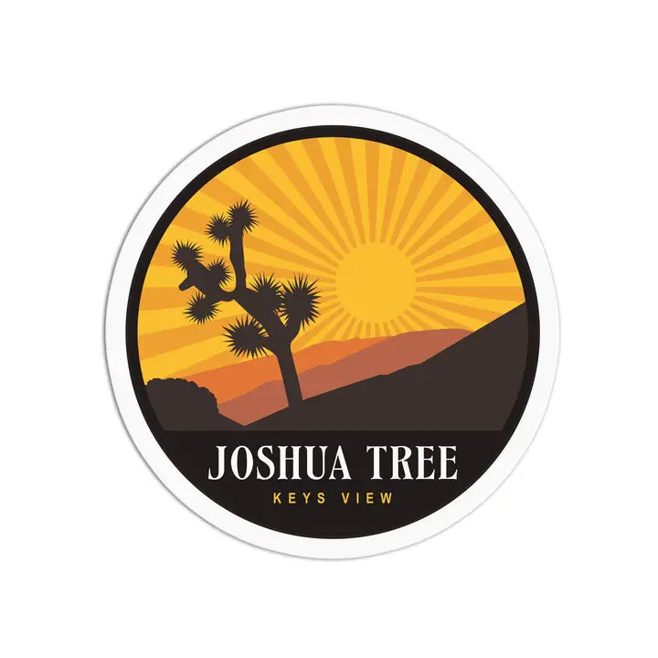 Joshua Tree Waterproof Stickers