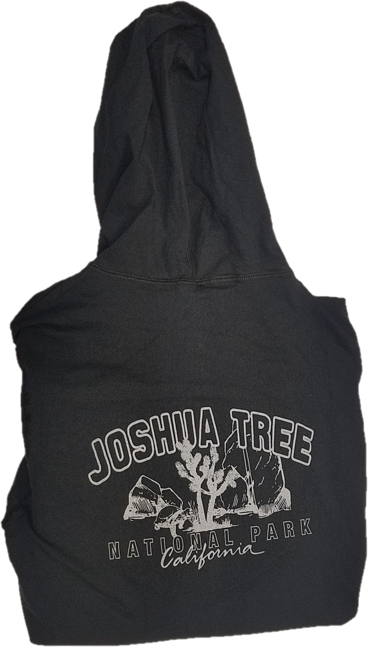 Joshua Tree National Park Hoodie Black Back