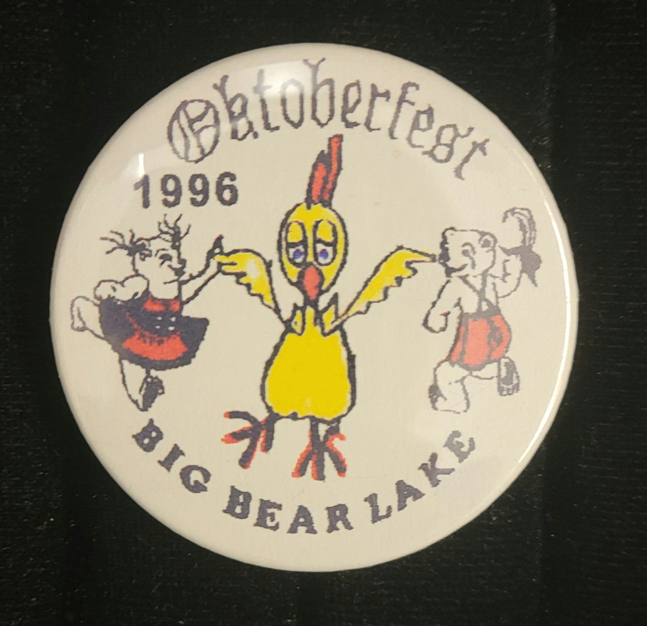 Oktoberfest 1996
Vintage Collector Button
