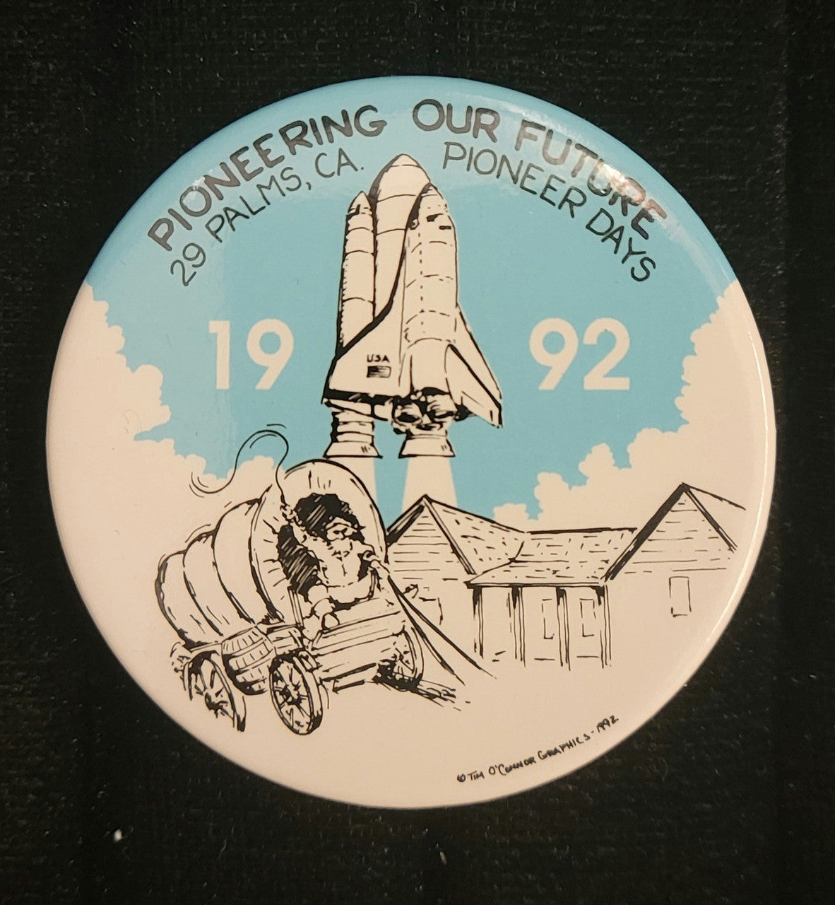 Pioneer Days 1992
Vintage Collector Button