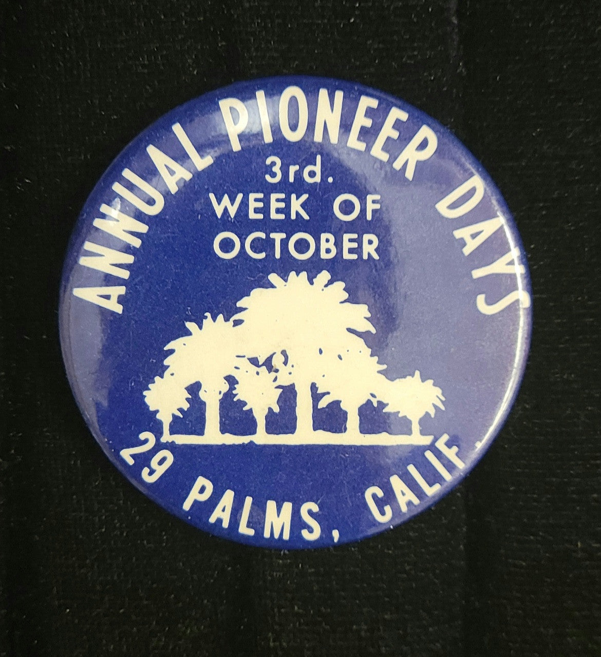 Pioneer Days
Vintage Collector Button