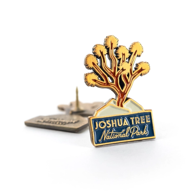 Joshua Tree Retro Enamel Pin