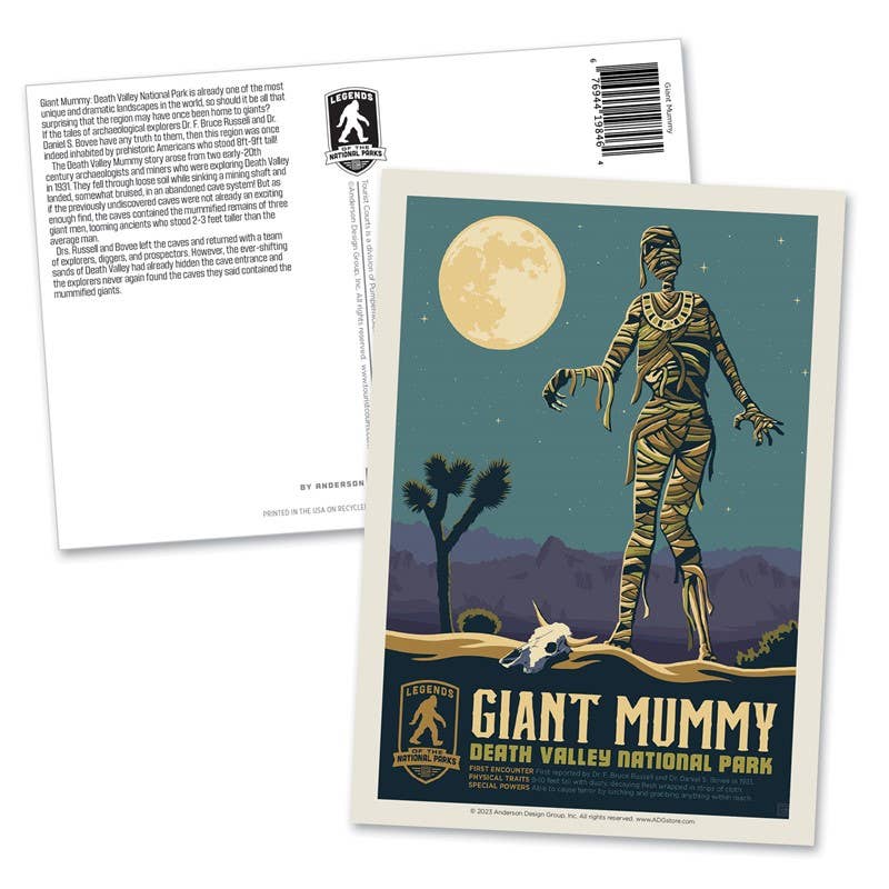 Legends of the National Parks Postcard Set