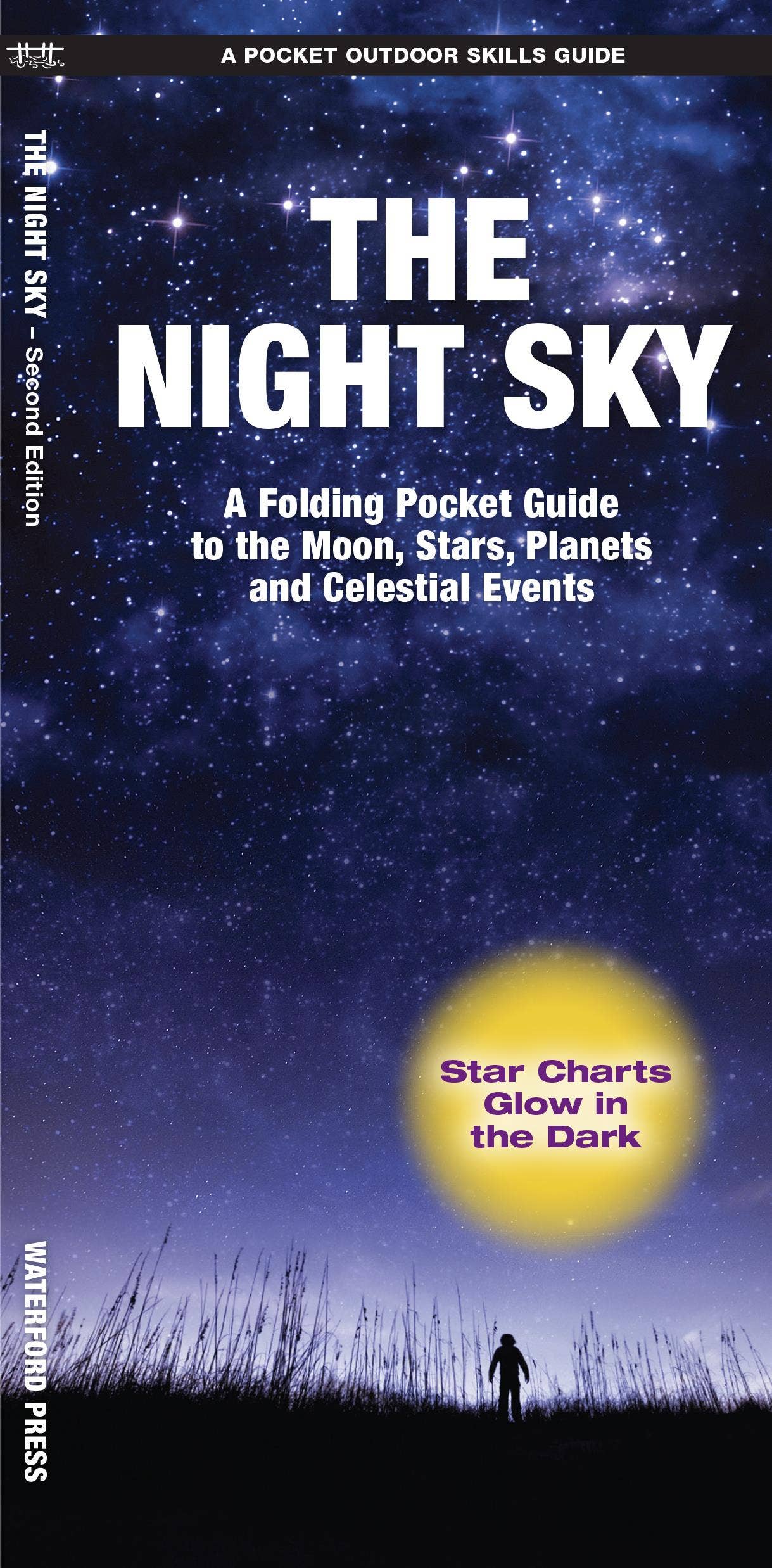 The Night Sky: A Folding Pocket Guide to the Moon, Stars, Planets, and Celestial Events