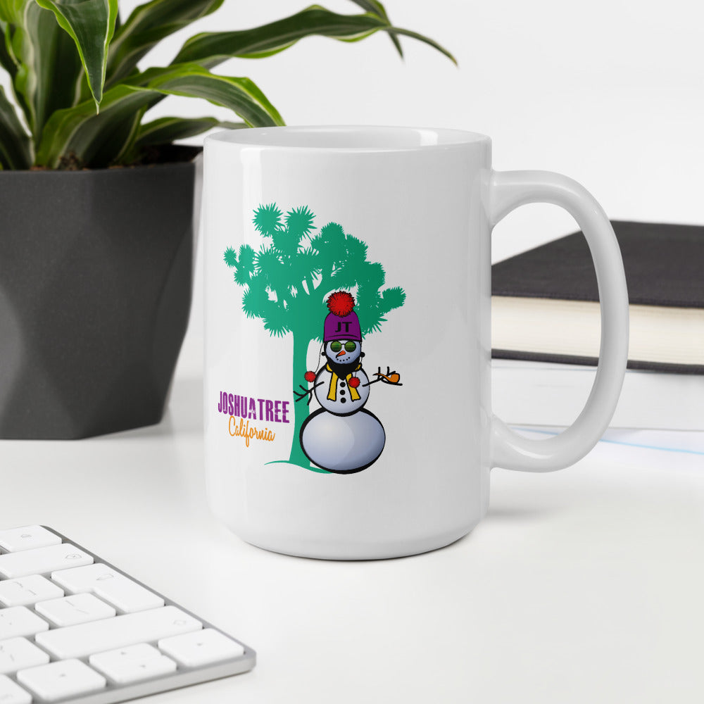 Joshua Tree Snowman Mug (in 2 sizes)