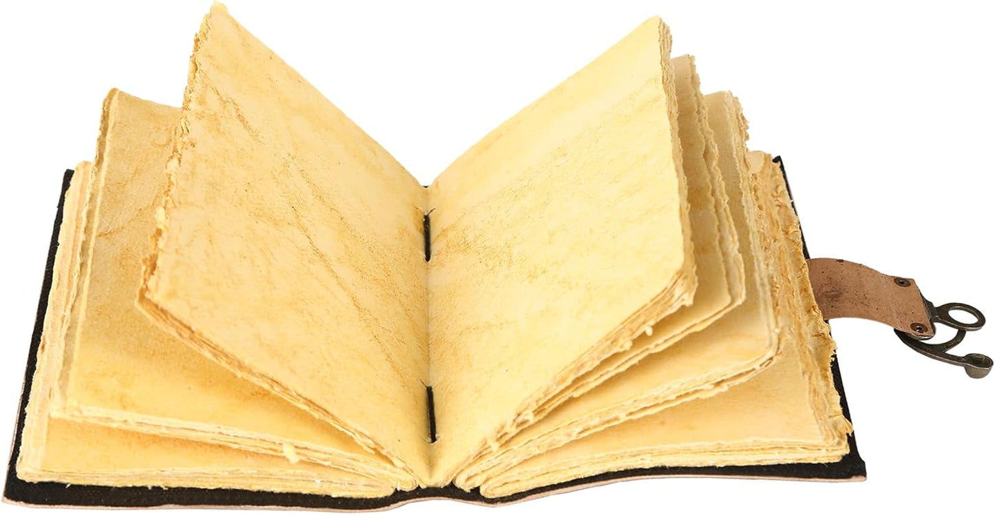 Leather Blue Chakra Journal