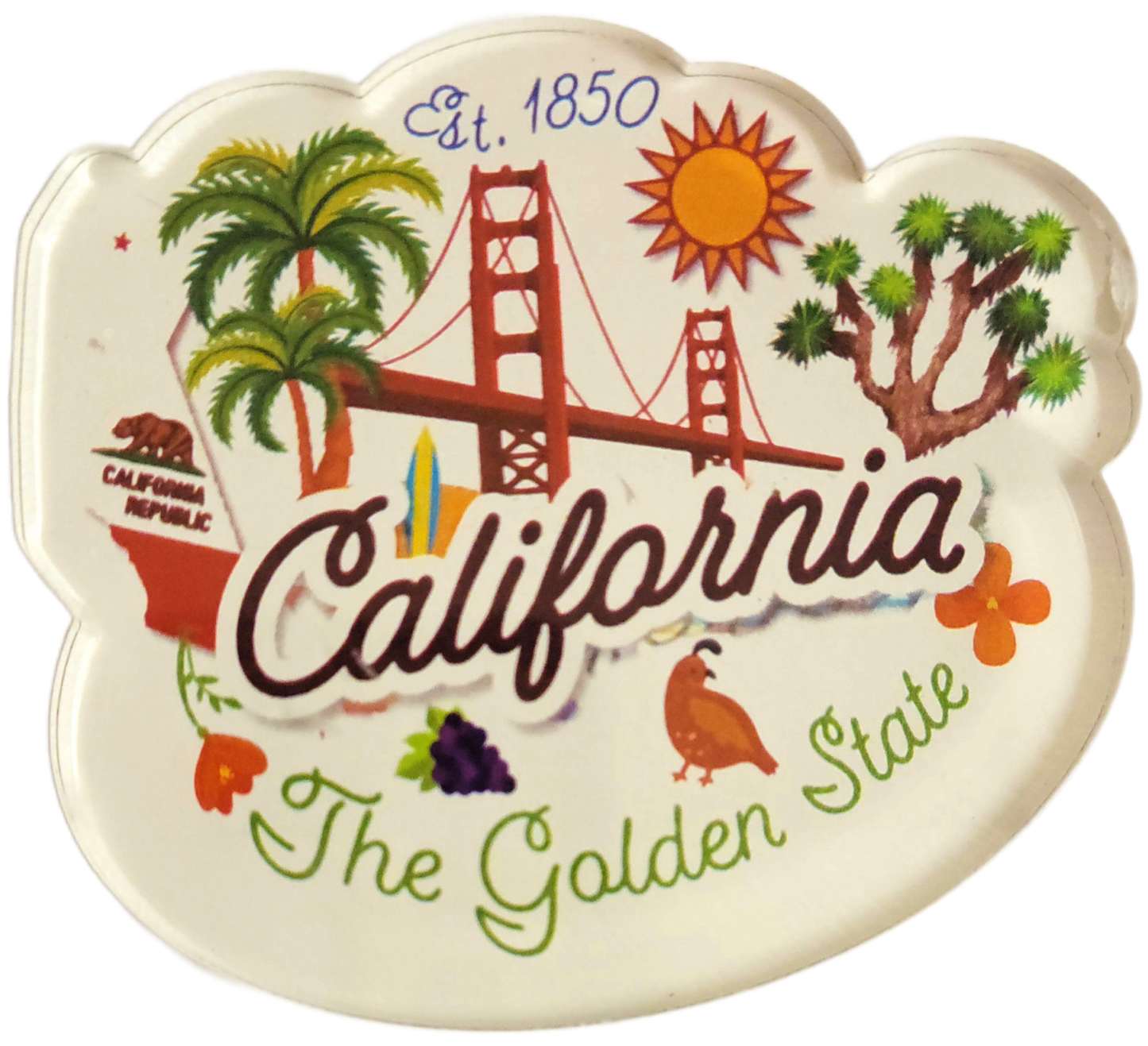 California Fun Magnet