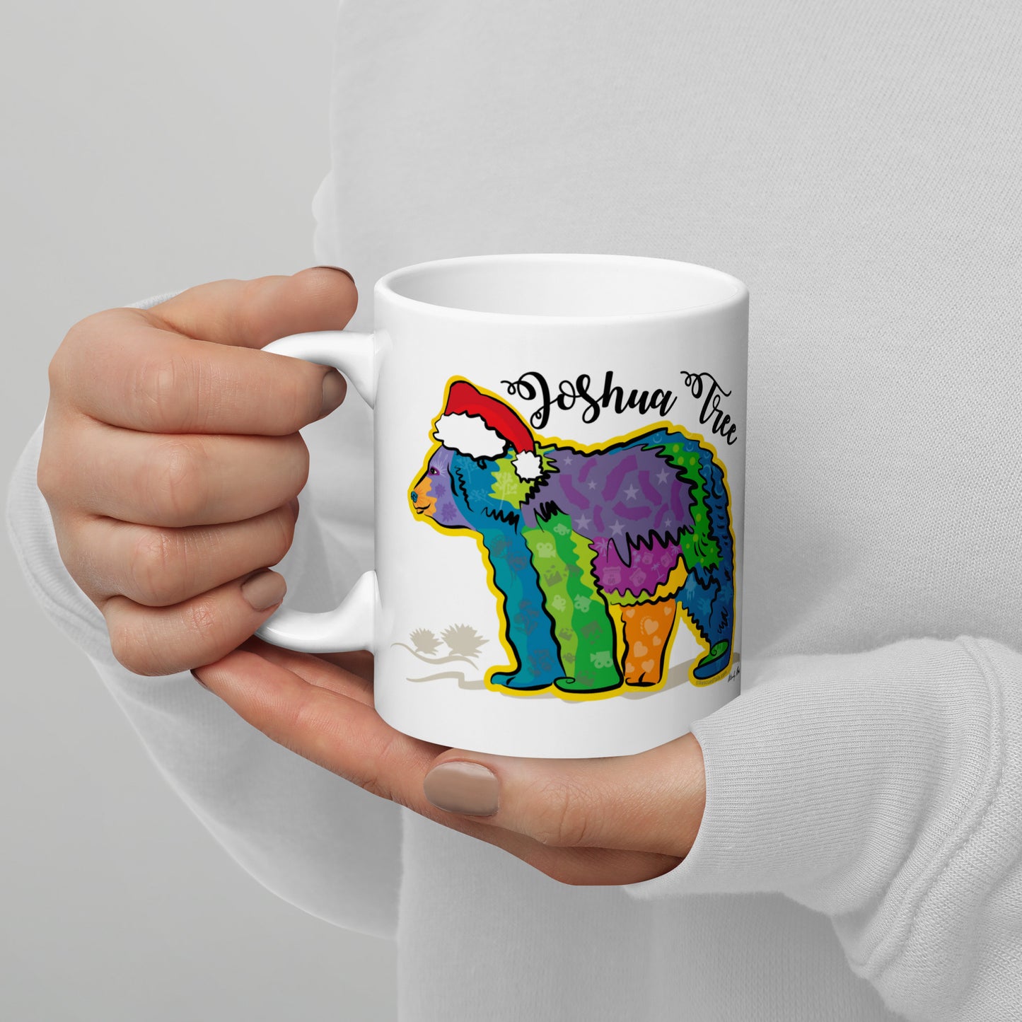 Santa California Bear Mug (in 2 sizes)