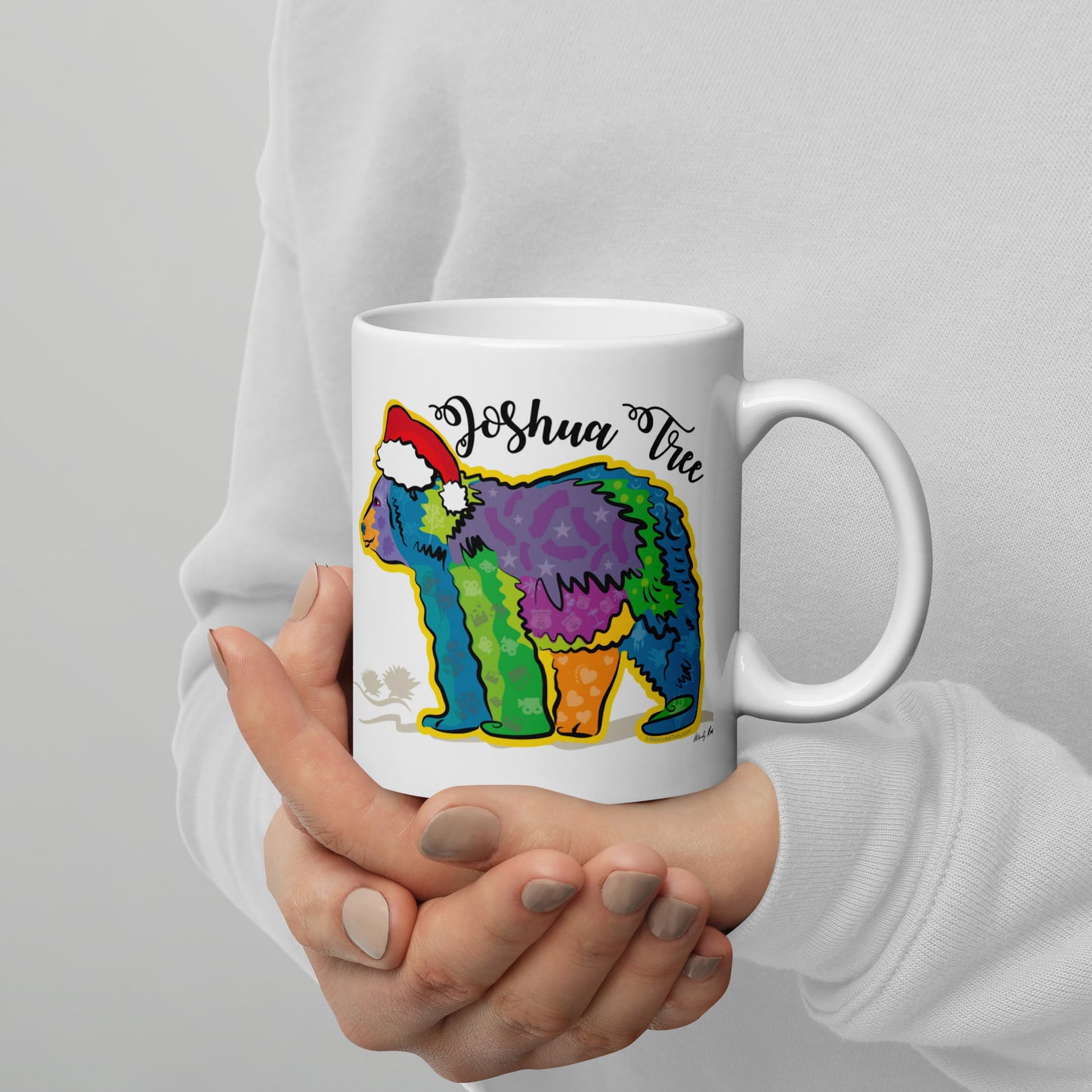 Santa California Bear Mug (in 2 sizes)