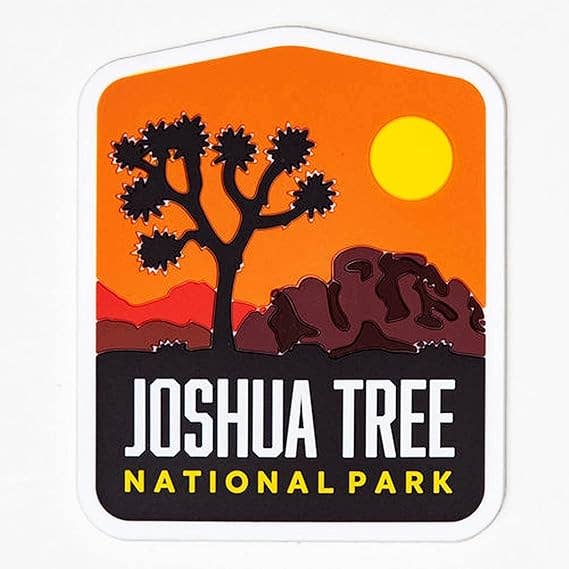 Joshua Tree National Park Orange Magnet