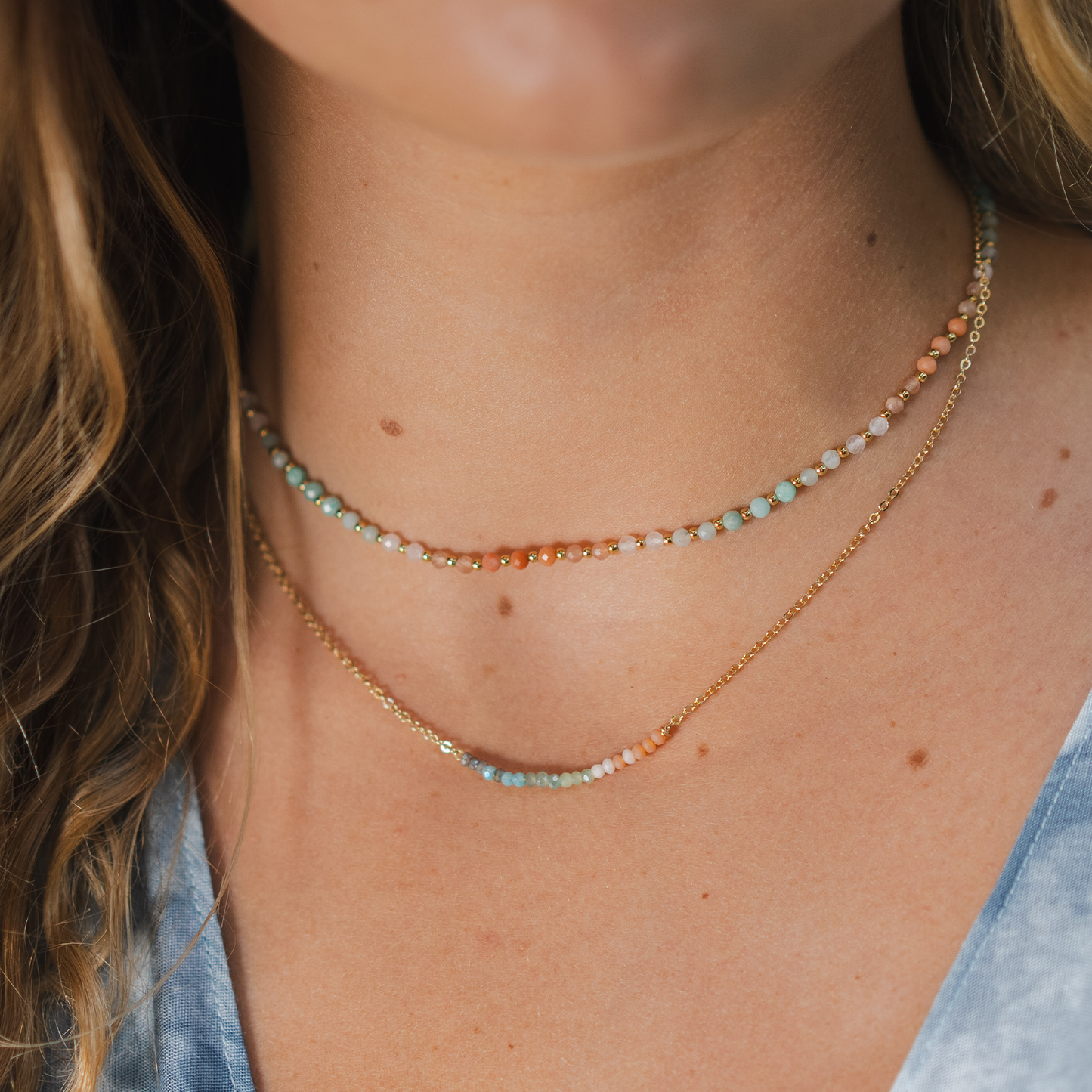 Goddess Crystal Stone Necklace