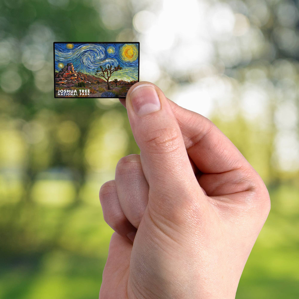 Joshua Tree National Park Starry Night Lapel Pin