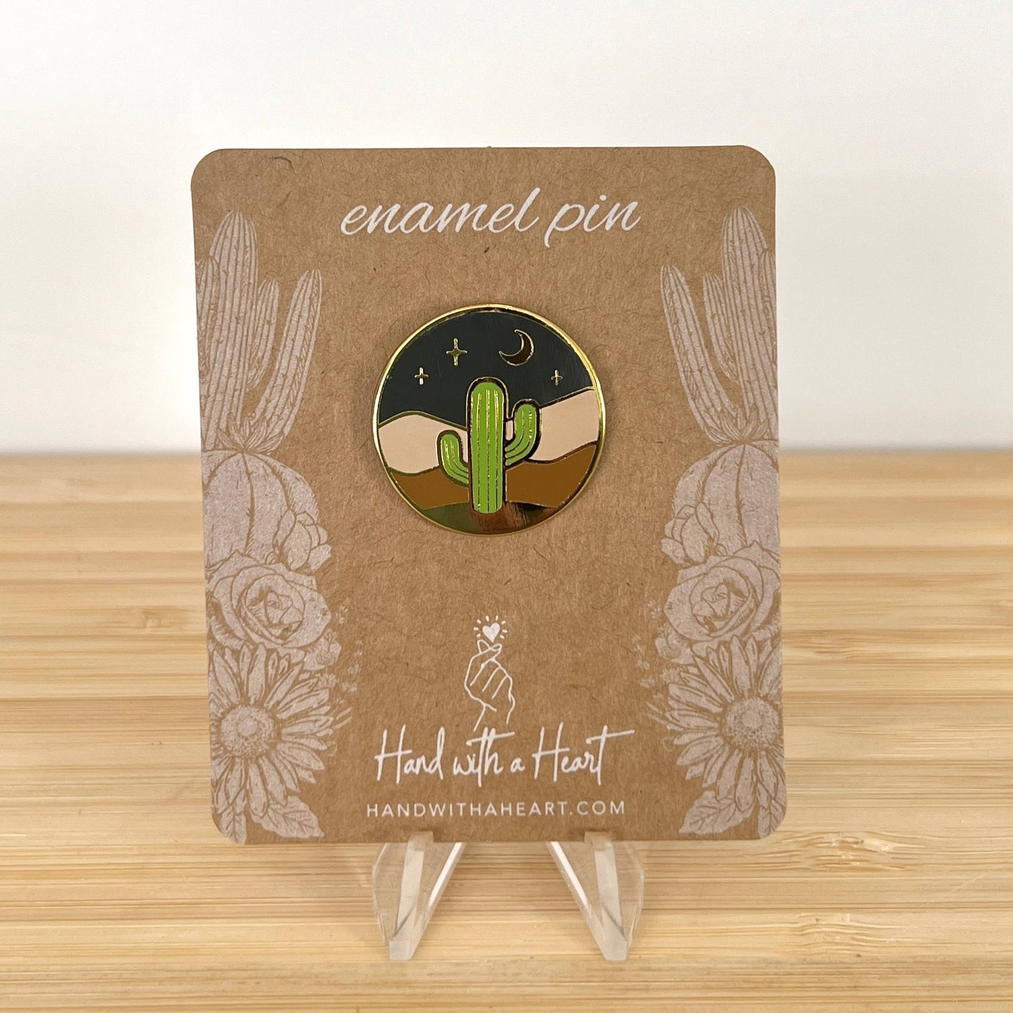 Saguaro Cactus Desert Enamel Pin