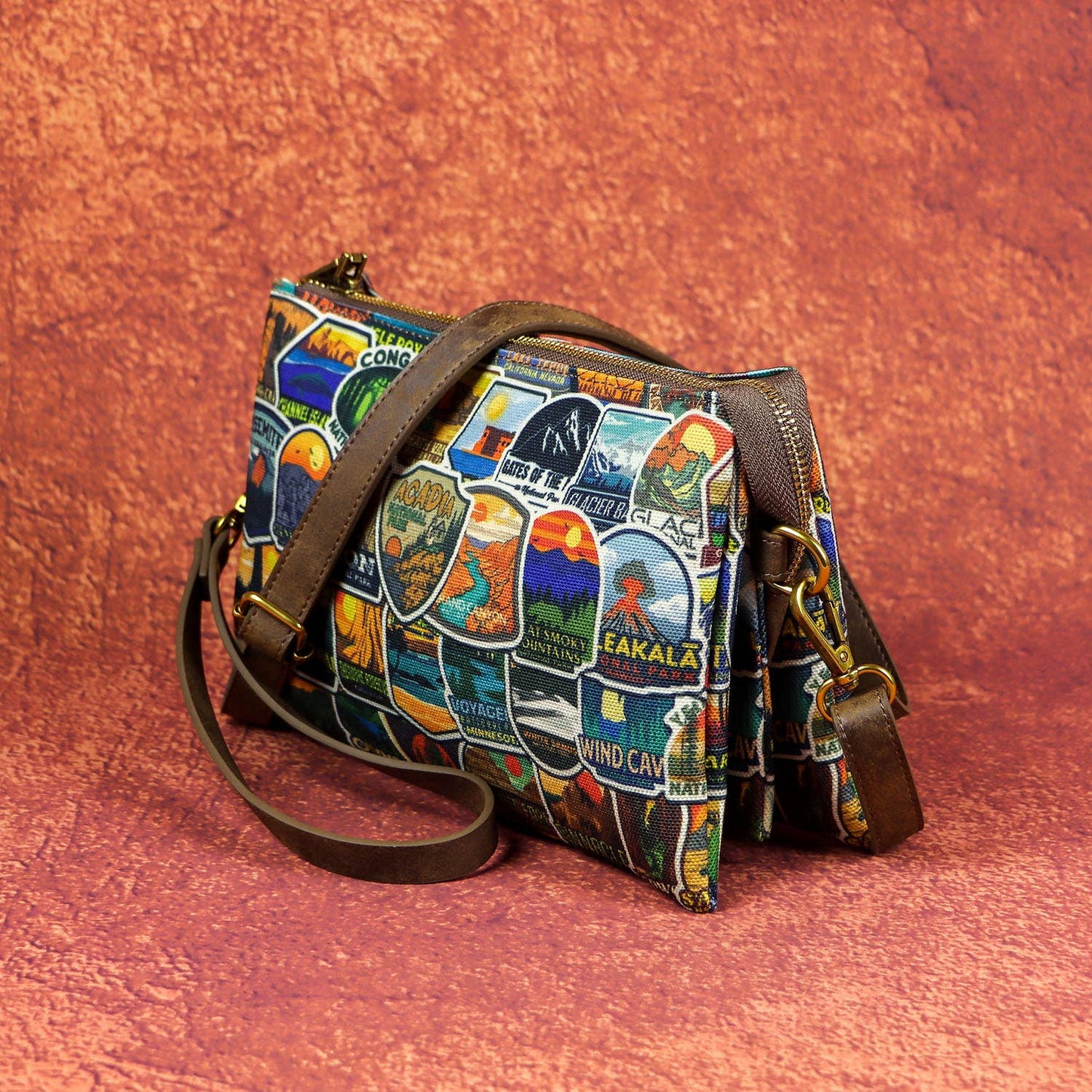 National Parks Canvas Crossbody Bag