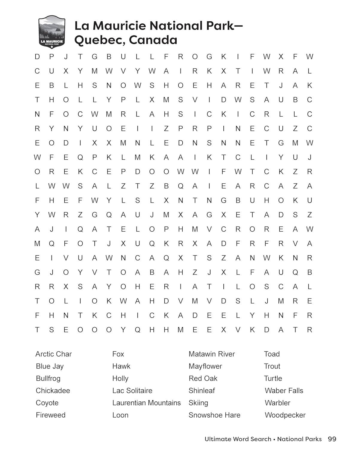 Ultimate Word Search National Parks