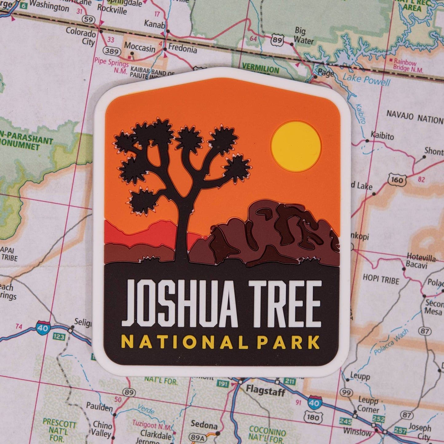 Joshua Tree National Park Orange Magnet