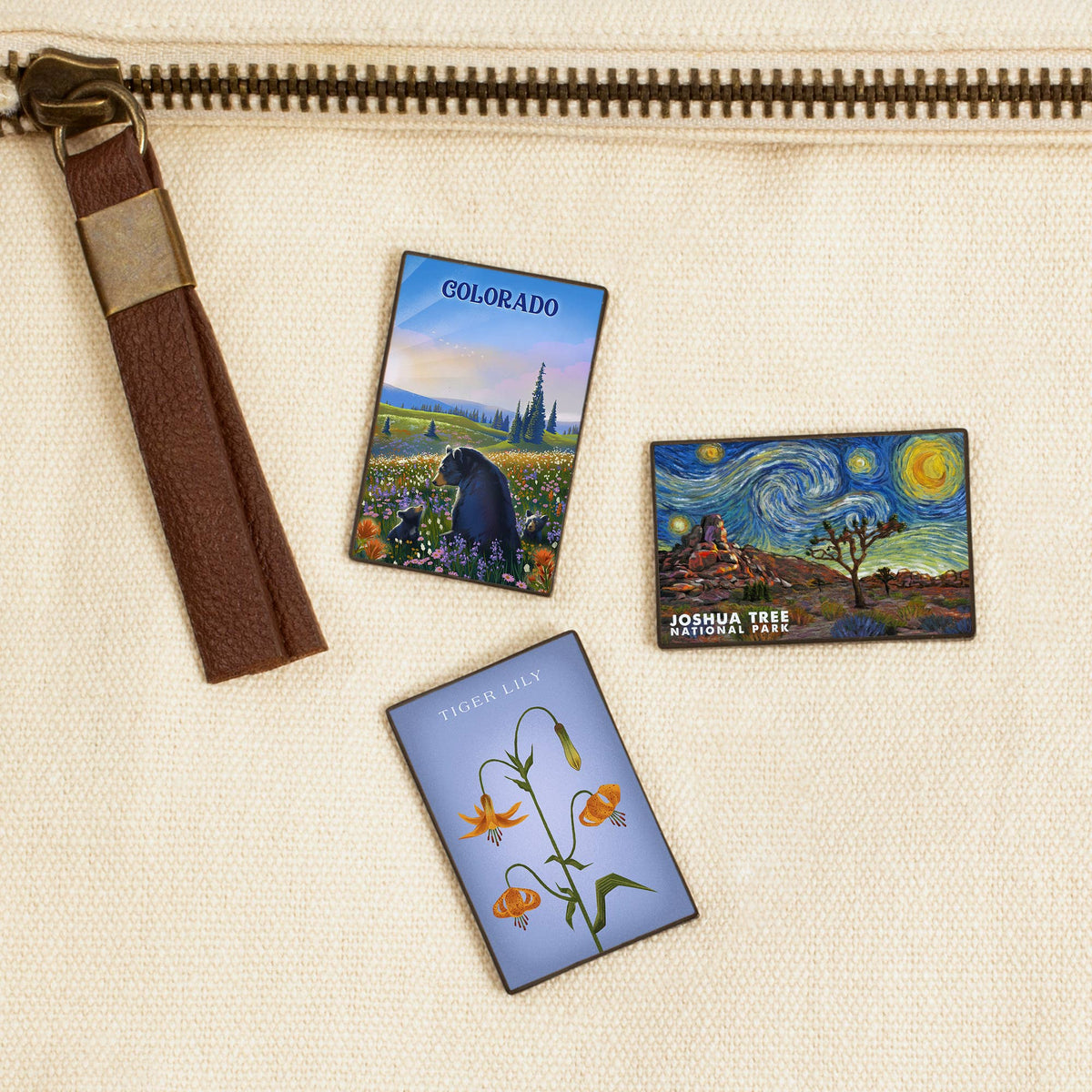 Joshua Tree National Park Starry Night Lapel Pin