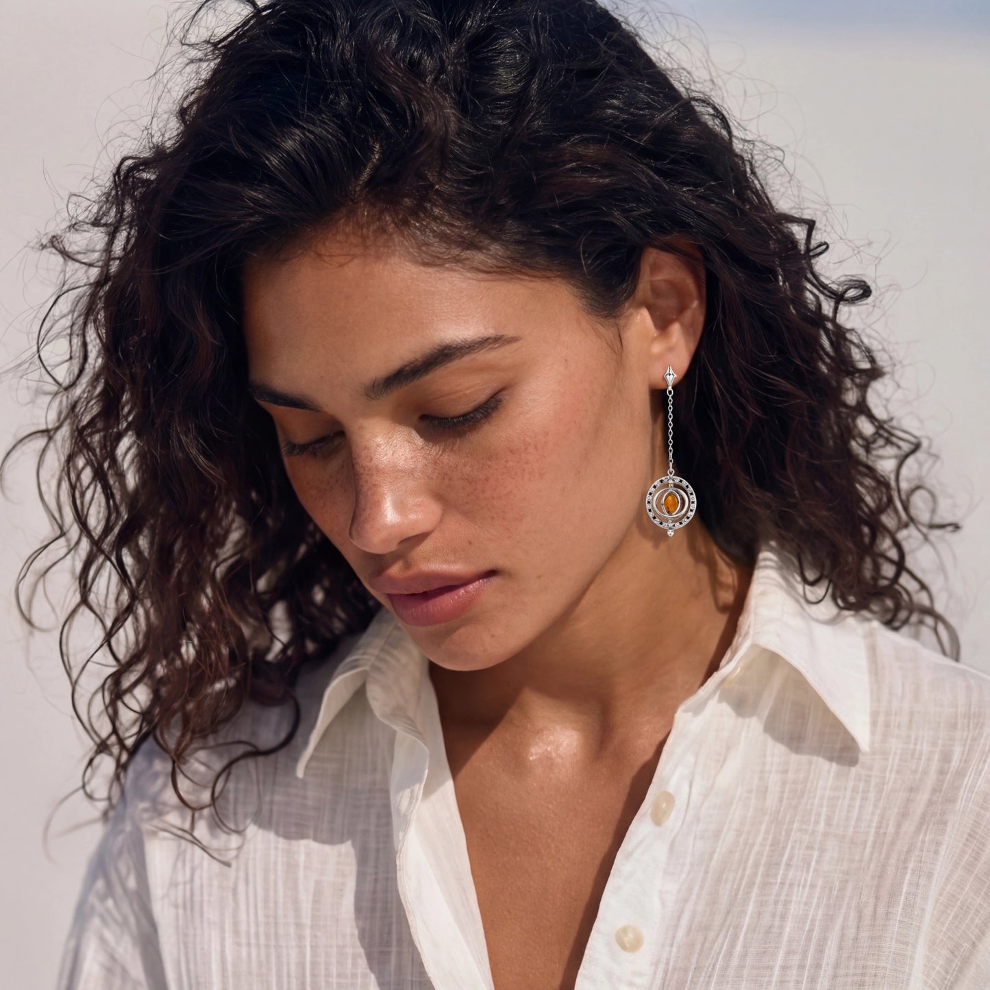 Orbital Asymmetric Earrings by Joshua Tree Gift Store