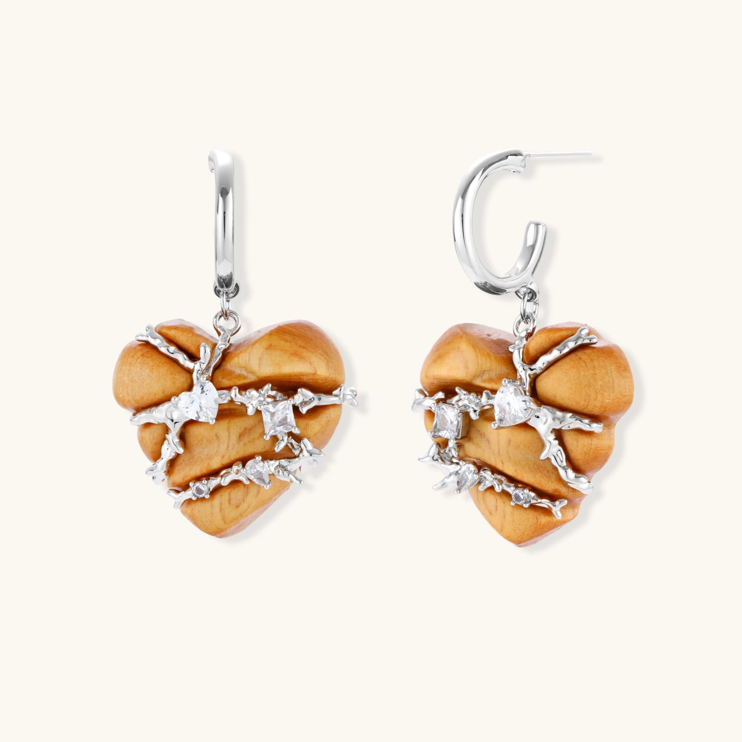 Thorned Heart Earrings by Joshua Tree Gift Store