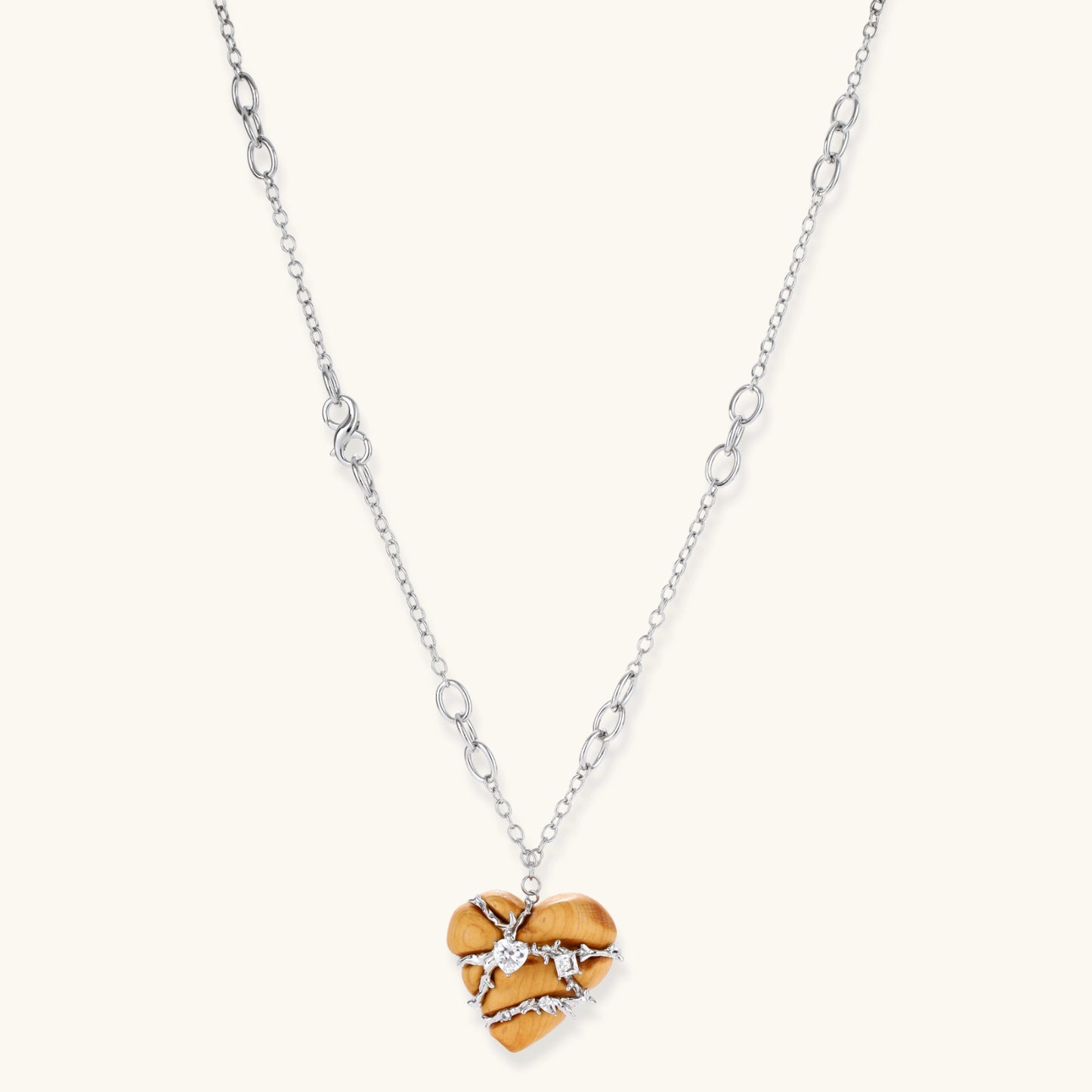 Heartwood Embrace Necklace by Joshua Tree Gift Store