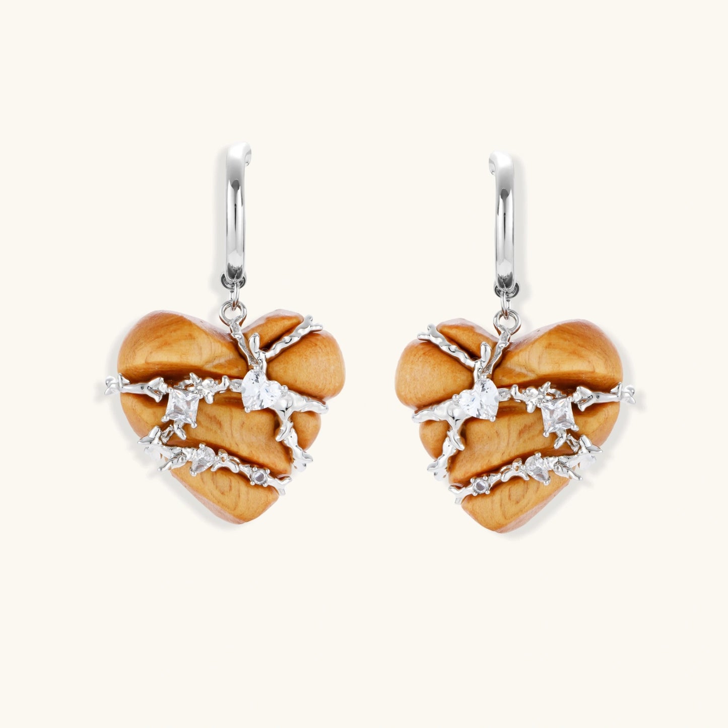 Thorned Heart Earrings by Joshua Tree Gift Store