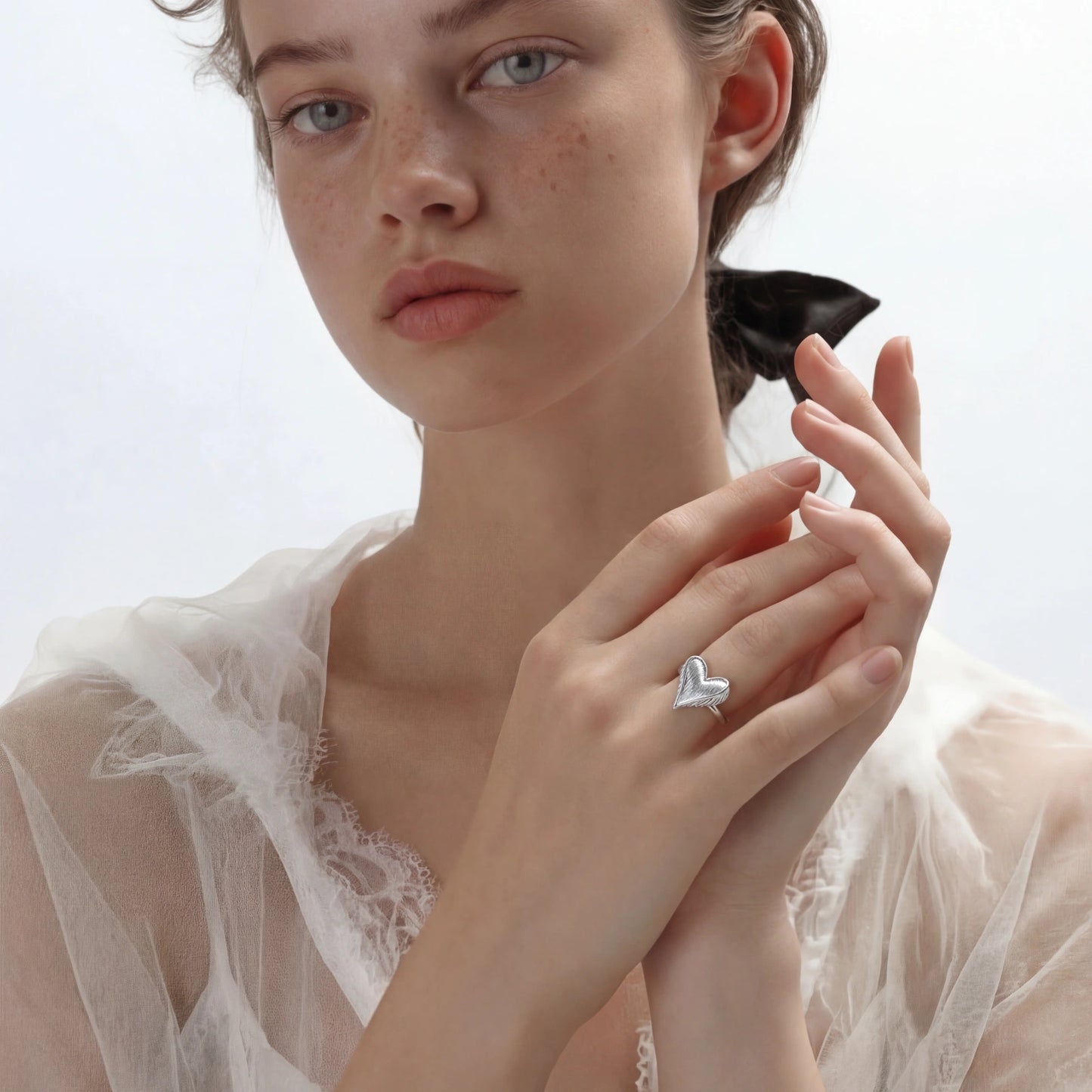 Feathered Heart Ring by Joshua Tree Gift Store