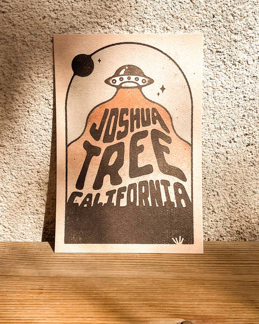 Joshua Tree UFO 4x6 Postcard