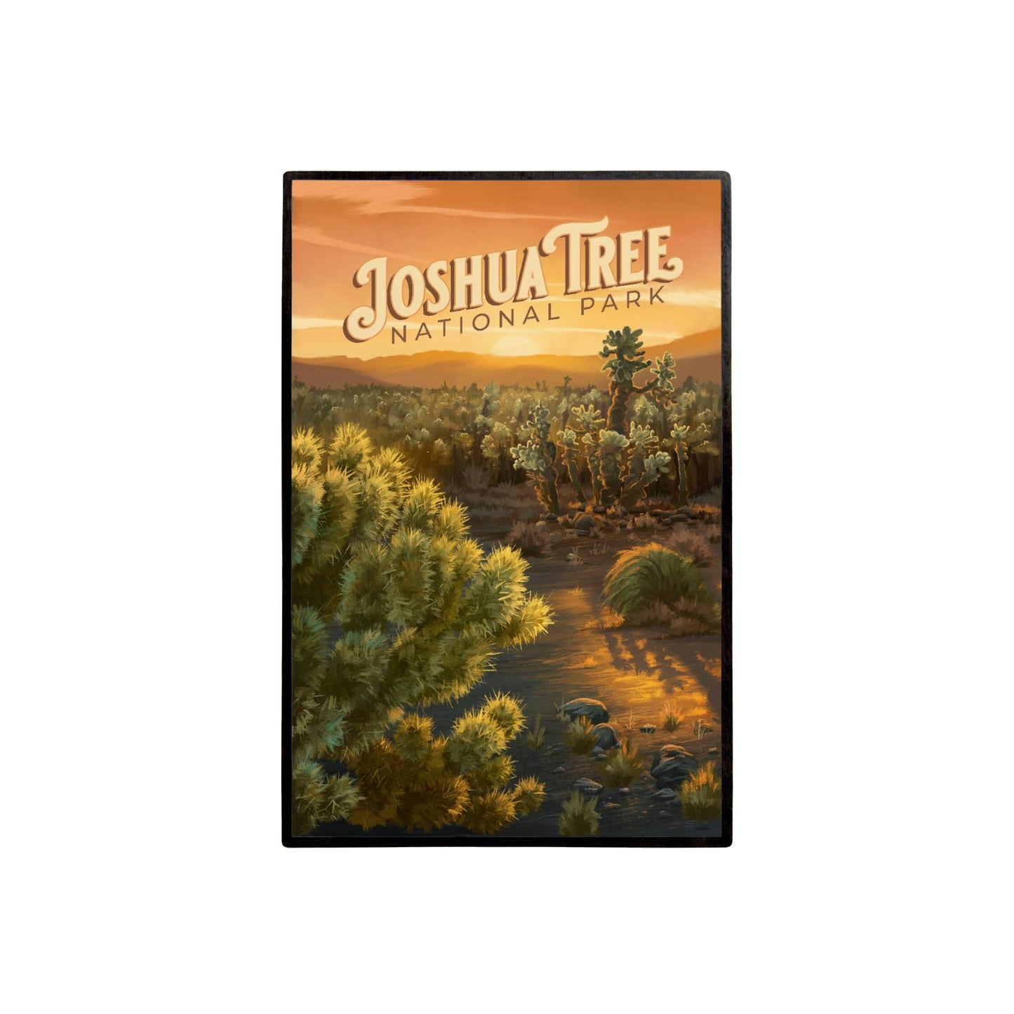 Joshua Tree National Park Cholla Lapel Pin