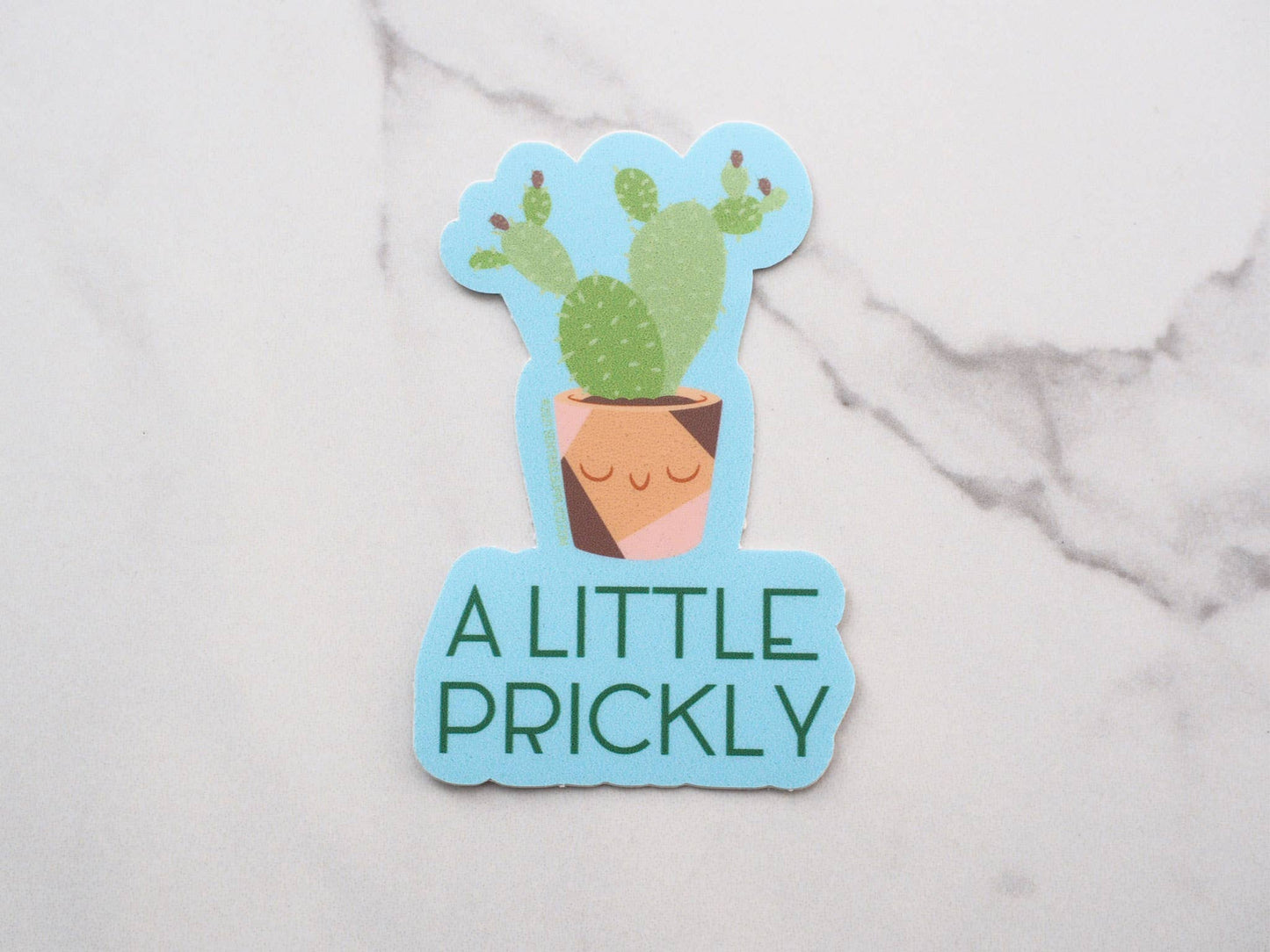A Little Prickly Cactus Sticker