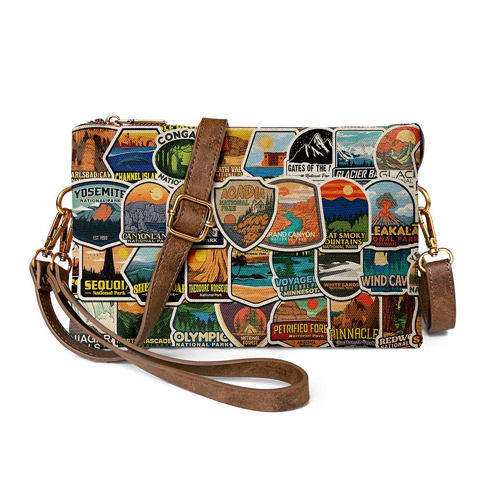 National Parks Canvas Crossbody Bag