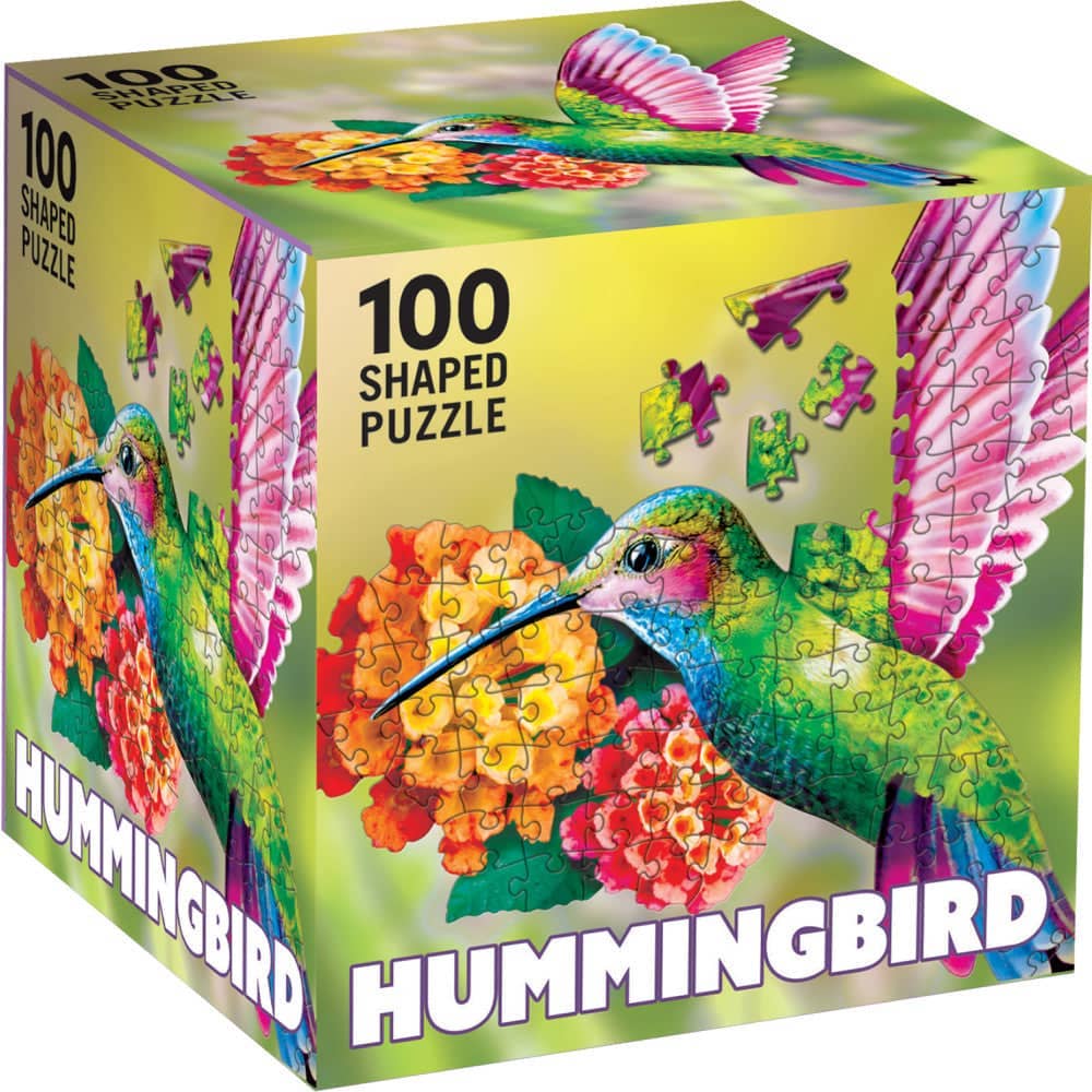 Hummingbird 100 Piece Shaped Jigsaw Puzzle