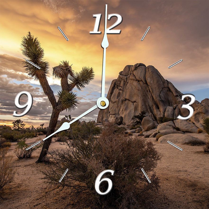 Joshua Tree Rock Pillar Clock