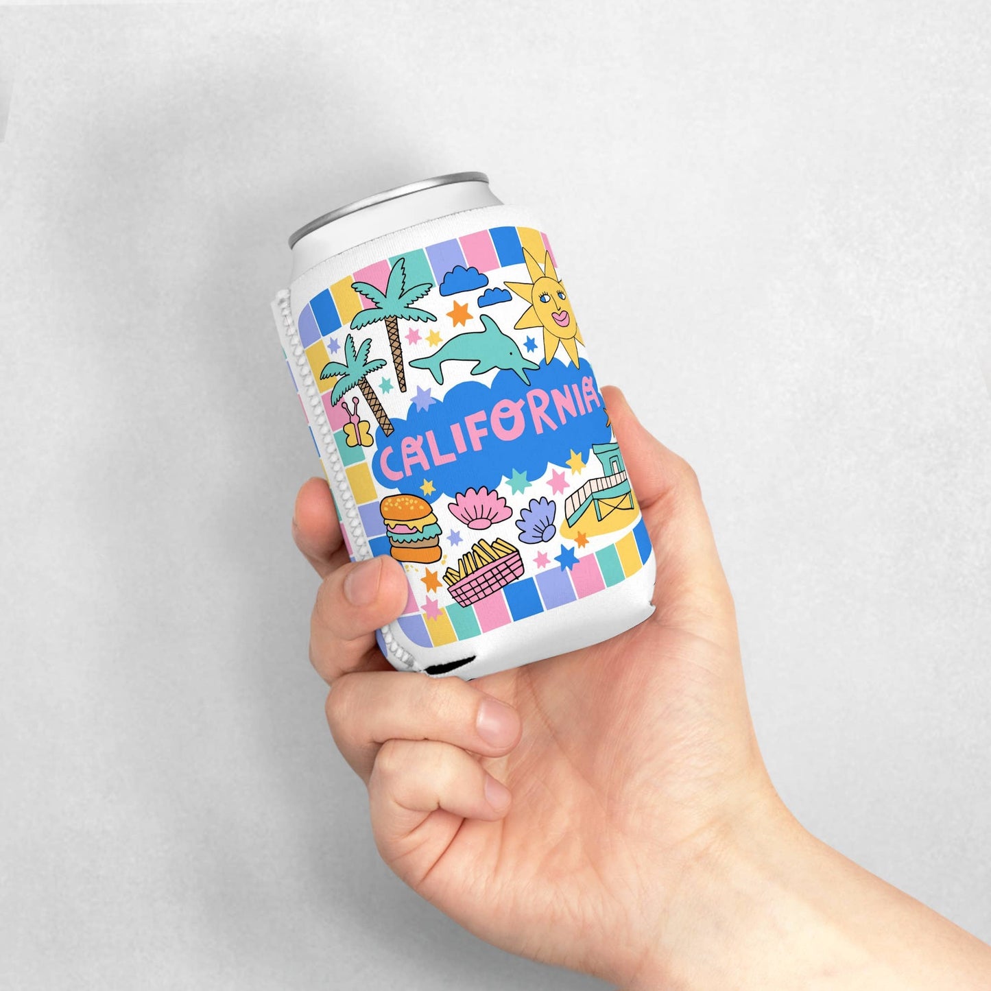 California Sunshine Can Cooler Sleeve