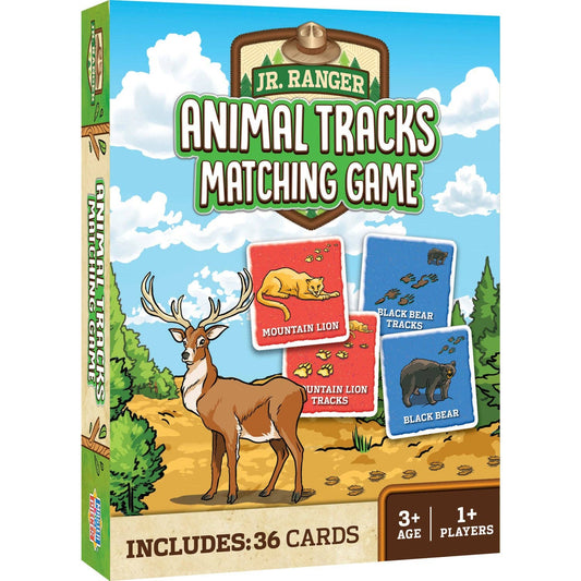 Jr Ranger Animal Tracks Matching Game