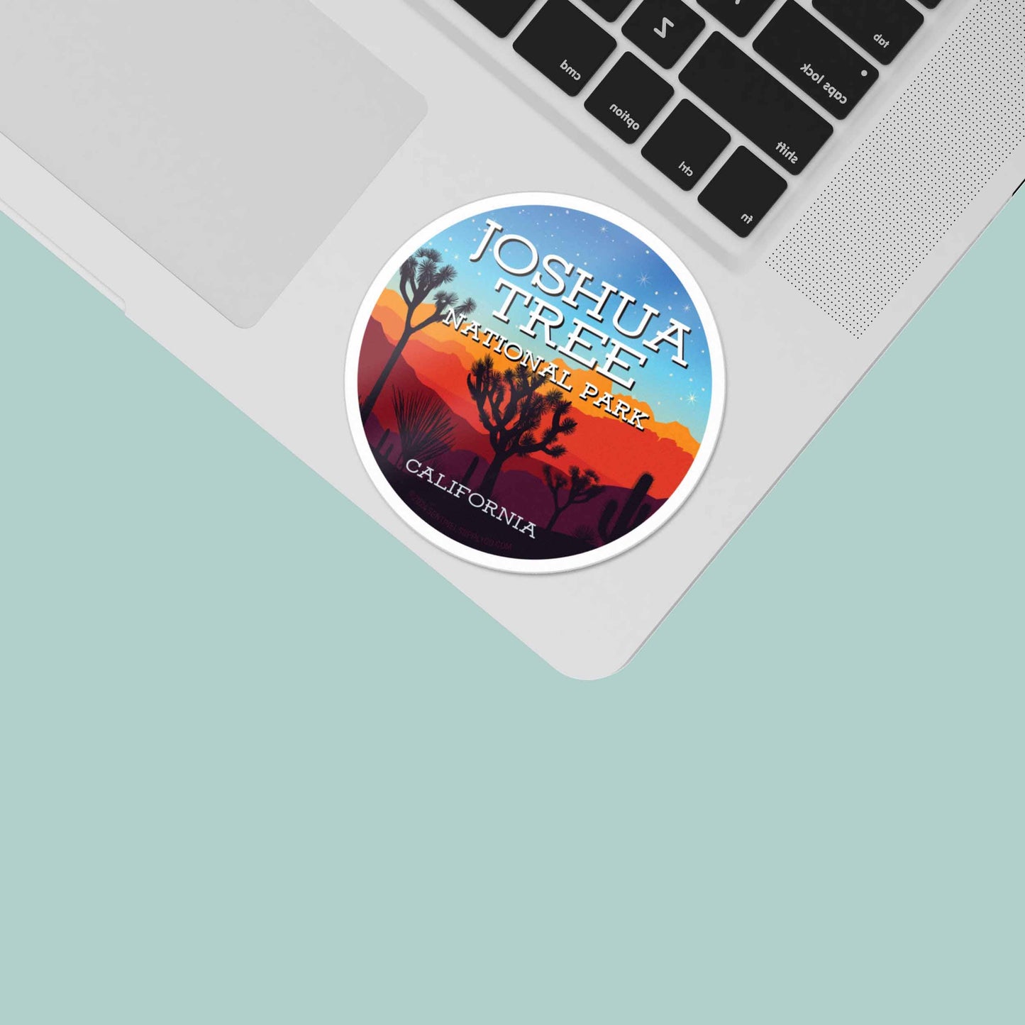 Joshua Tree National Park California Round Decal