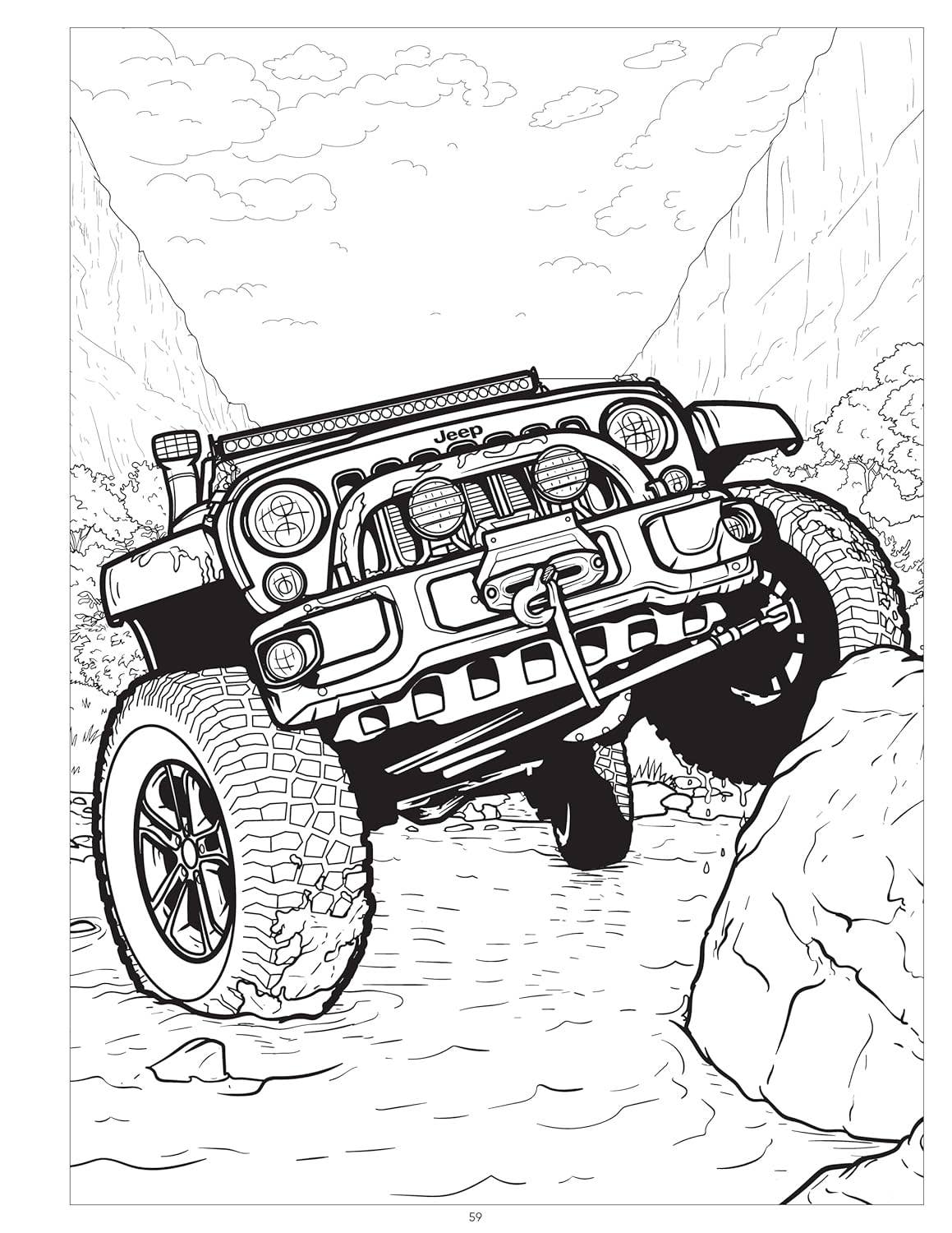 Amazing Adventures Jeep® Coloring & Activity Book