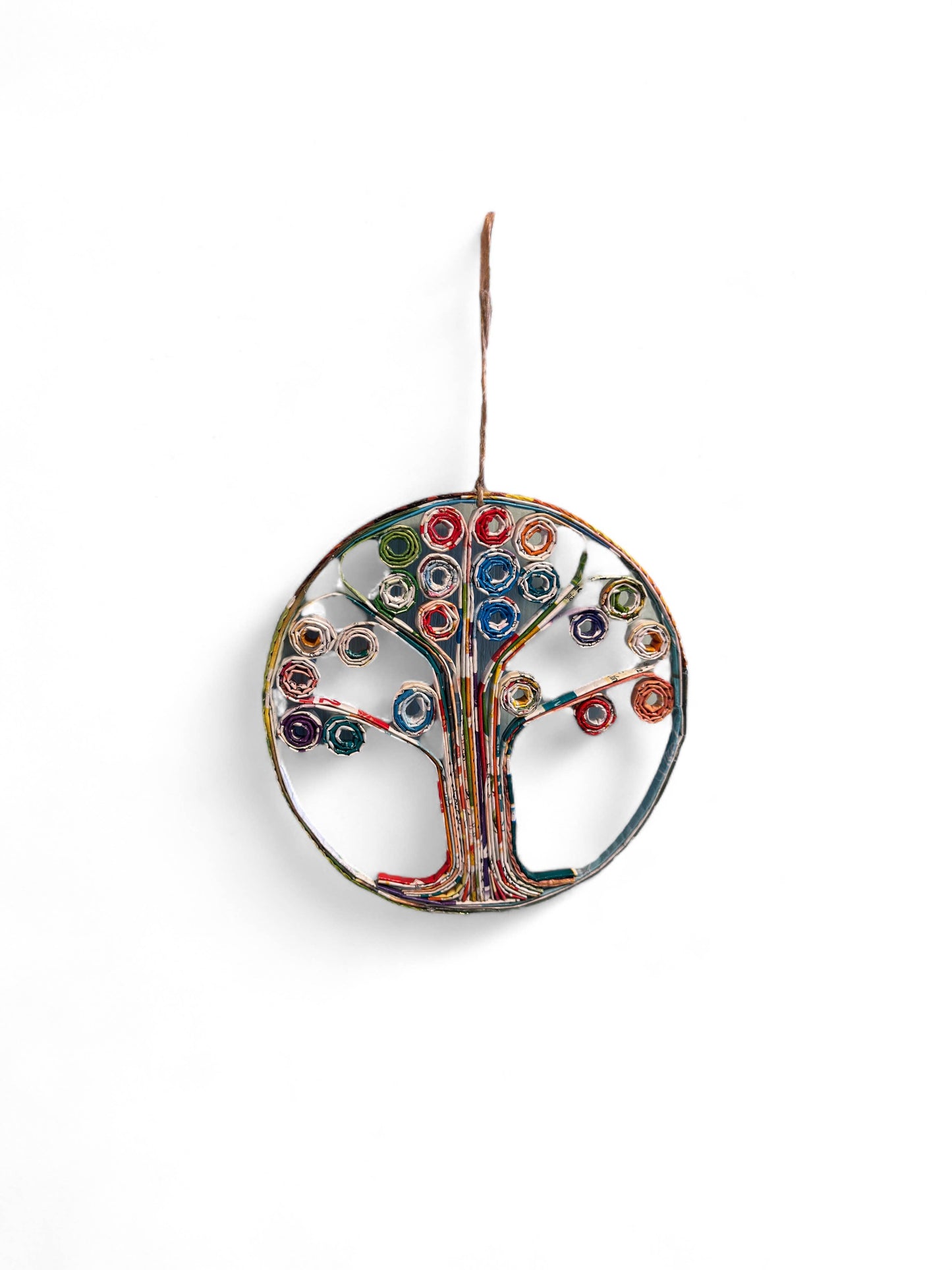 Tree Of Life Recycled Paper Ornament